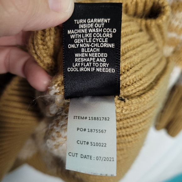 TORRID Popcorn Leopard Print Drop Shoulder Sweater Women's Size 2X - Picture 11 of 12